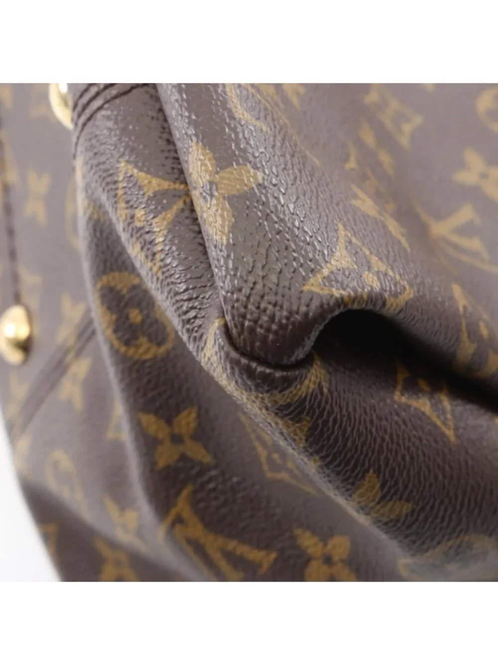 Louis Vuitton Shoulder Bag Artsy MM Canvas Leather